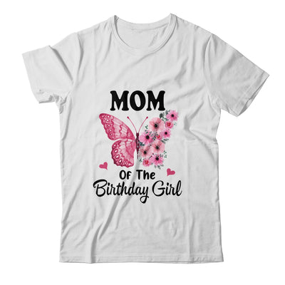 Mom 1st First Birthday Matching Family Butterfly Floral Shirt & Hoodie | siriusteestore