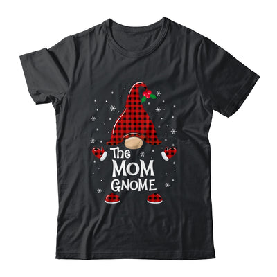 Mom Gnome Buffalo Plaid Matching Christmas Pajama Gift Shirt & Sweatshirt | siriusteestore