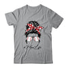 Mom Life Baseball Softball Women Mothers Day Messy Bun Shirt & Tank Top | siriusteestore