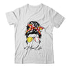 Mom Life Softball Baseball Women Mothers Day Messy Bun Funny Shirt & Tank Top | siriusteestore