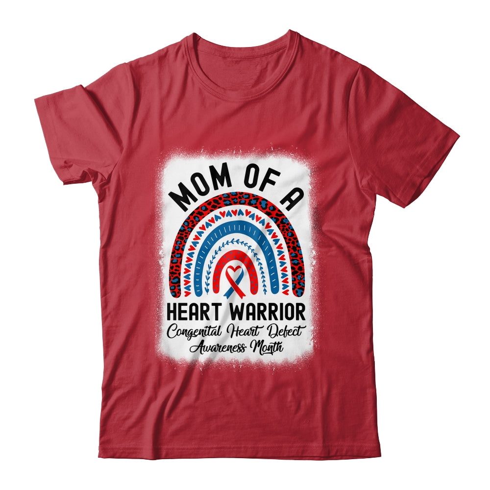 Mom Of A Warrior CHD Congenital Heart Defect Awareness Month Shirt & Hoodie | siriusteestore