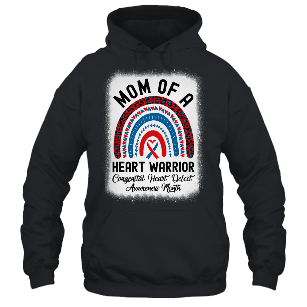 Mom Of A Warrior CHD Congenital Heart Defect Awareness Month Shirt & Hoodie | siriusteestore