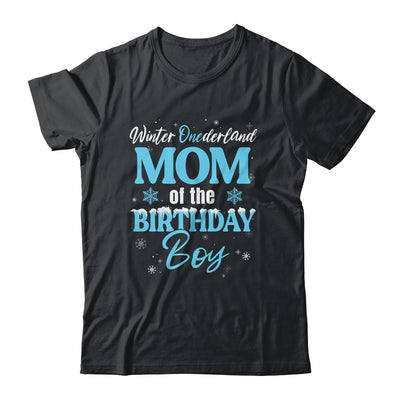 Mom Of The Birthday For Boy Winter Onederland Family Shirt & Hoodie | siriusteestore