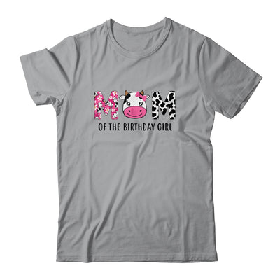 Mom Of The Birthday For Girl Cow Farm Birthday Cow Mommy 1St Shirt & Hoodie | siriusteestore