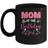 Mom Of The Birthday Girl Family Donut Birthday Mug | siriusteestore