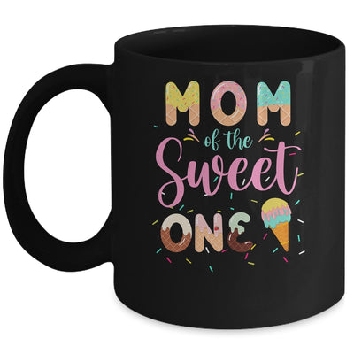 Mom Of The Sweet One Ice Cream 1st First Birthday Family Mug | siriusteestore