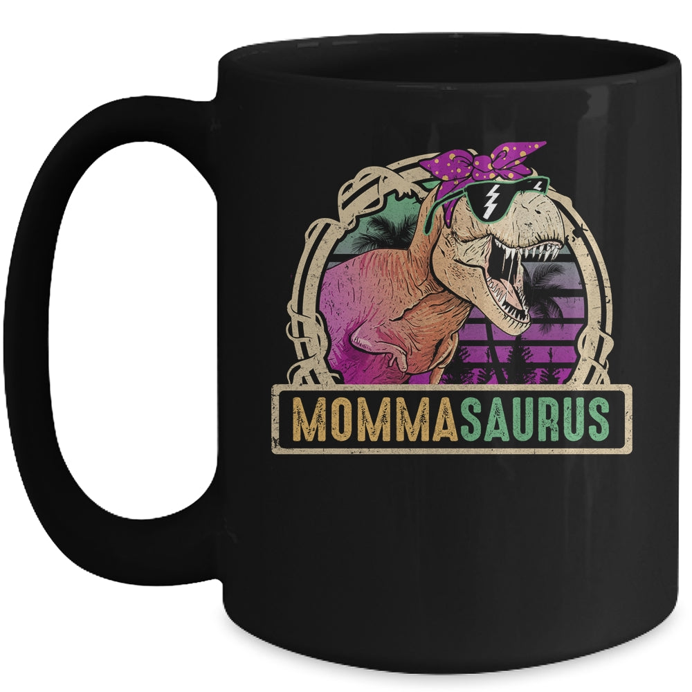 Momma Saurus Mommasaurus T Rex Dinosaur Family Matching Mug | siriusteestore