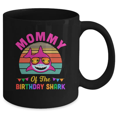 Mommy Of The Shark Birthday Mom Matching Family Mug | siriusteestore