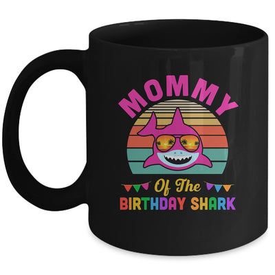 Mommy Of The Shark Birthday Mom Matching Family Mug | siriusteestore