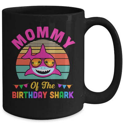 Mommy Of The Shark Birthday Mom Matching Family Mug | siriusteestore