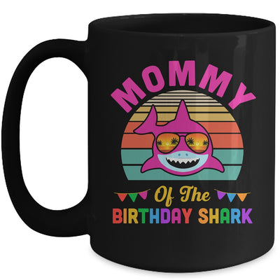 Mommy Of The Shark Birthday Mom Matching Family Mug | siriusteestore