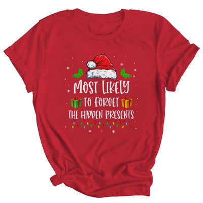 Most Likely To Forget The Hidden Presents Family Christmas Shirt & Sweatshirt | siriusteestore