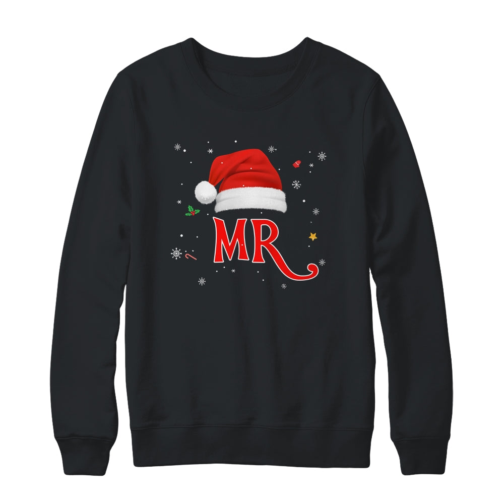 Mr And Mrs Claus Christmas Couples Matching Pajamas Santa Shirt