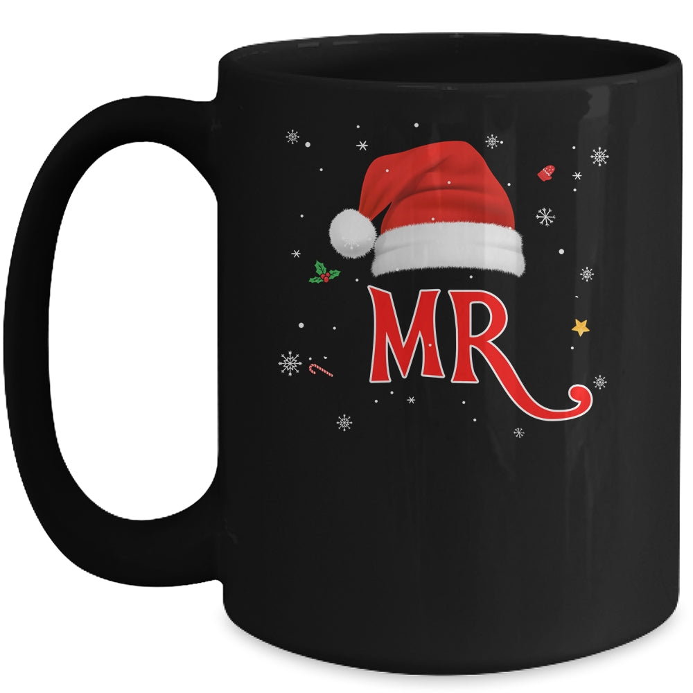 Mr And Mrs Claus Christmas Couples Matching Pajamas Santa Mug | siriusteestore