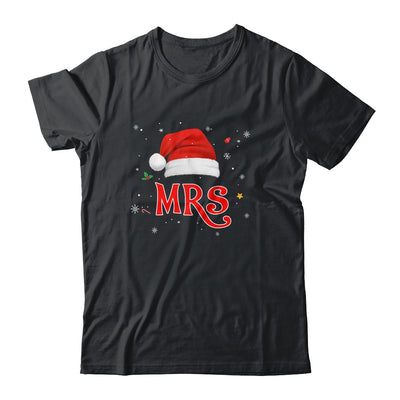 Mr And Mrs Claus Christmas Pajamas Santa Couples Matching Shirt & Sweatshirt | siriusteestore