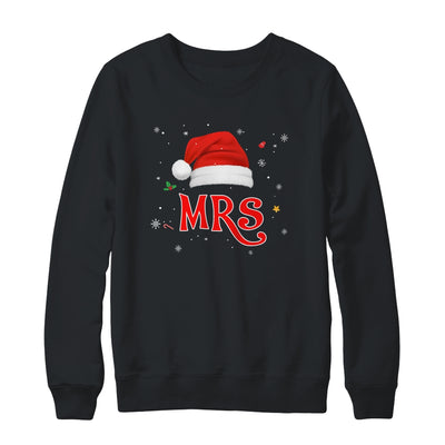 Mr And Mrs Claus Christmas Pajamas Santa Couples Matching Shirt & Sweatshirt | siriusteestore