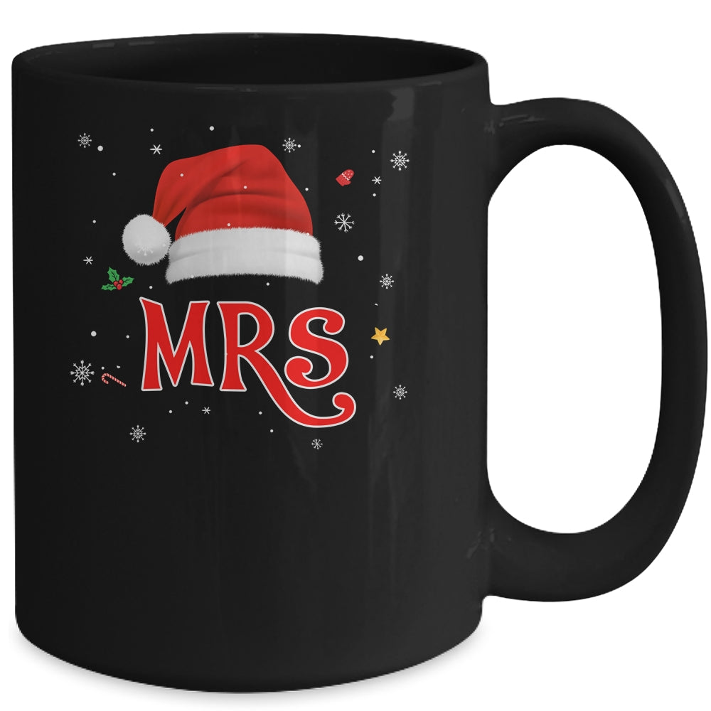 Mr And Mrs Claus Christmas Pajamas Santa Couples Matching Mug | siriusteestore