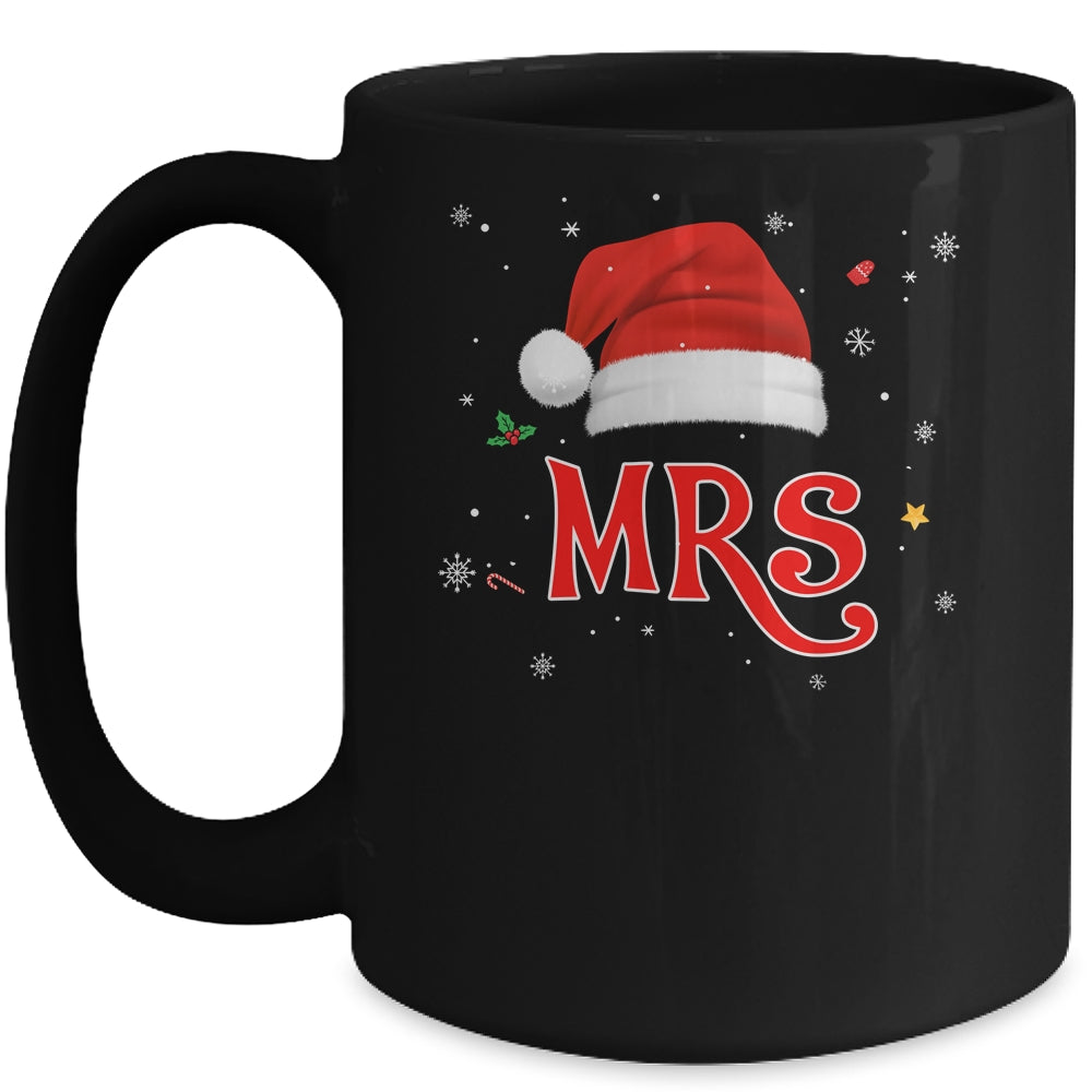 Mr And Mrs Claus Christmas Pajamas Santa Couples Matching Mug | siriusteestore