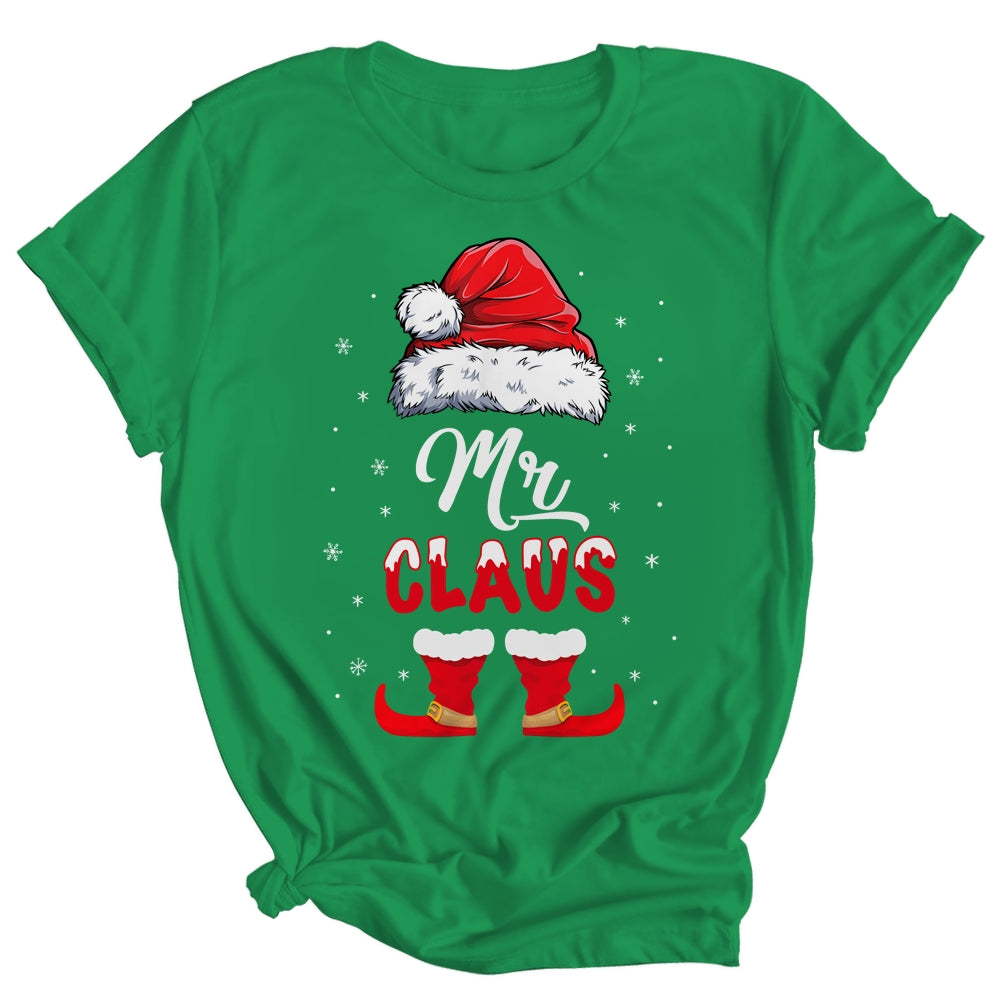 Mr Claus Elf Matching Christmas Pajamas Santa Santa Hat Shirt & Sweatshirt | siriusteestore