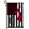 Multiple Myeloma Awareness America Flag Burgundy Ribbon | siriusteestore