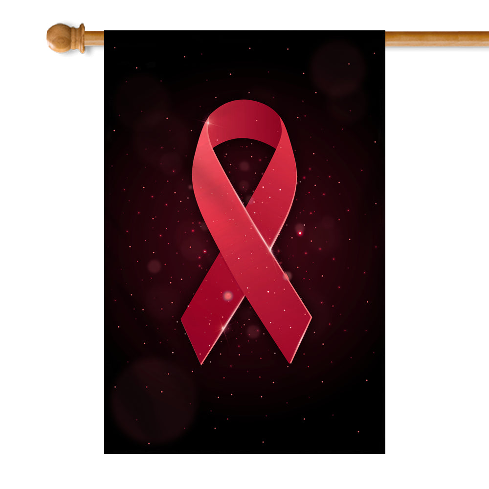 Multiple Myeloma Brain Aneurysm Awareness Flag Burgundy Ribbon | siriusteestore