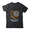 Multiple Sclerosis Awareness Messed With The Wrong Family Support Shirt & Hoodie | siriusteestore