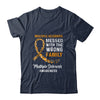 Multiple Sclerosis Awareness Messed With The Wrong Family Support Shirt & Hoodie | siriusteestore