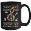 Music Note Christmas Ugly Xmas Musical Teacher Sing Mug | siriusteestore