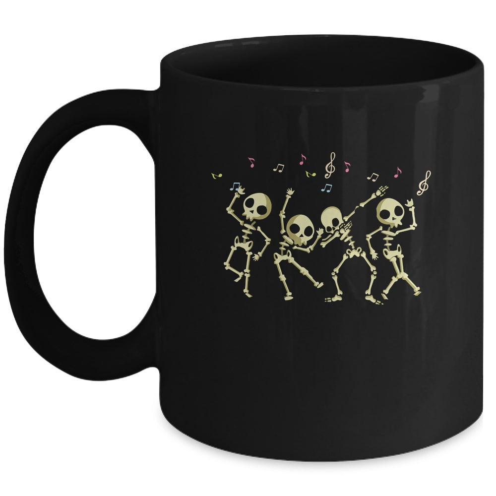 Music Skeleton Dance Dancing Halloween For Men Women Mug | siriusteestore