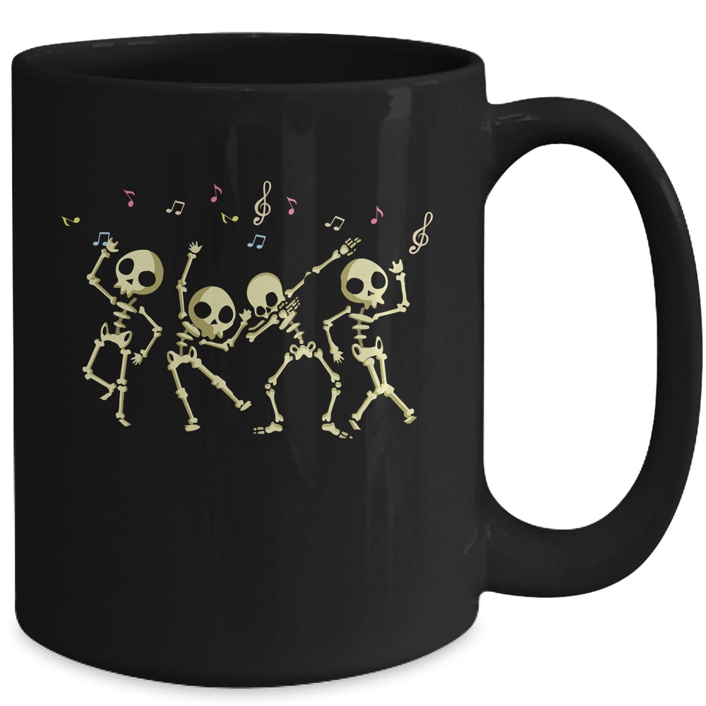 Music Skeleton Dance Dancing Halloween For Men Women Mug | siriusteestore