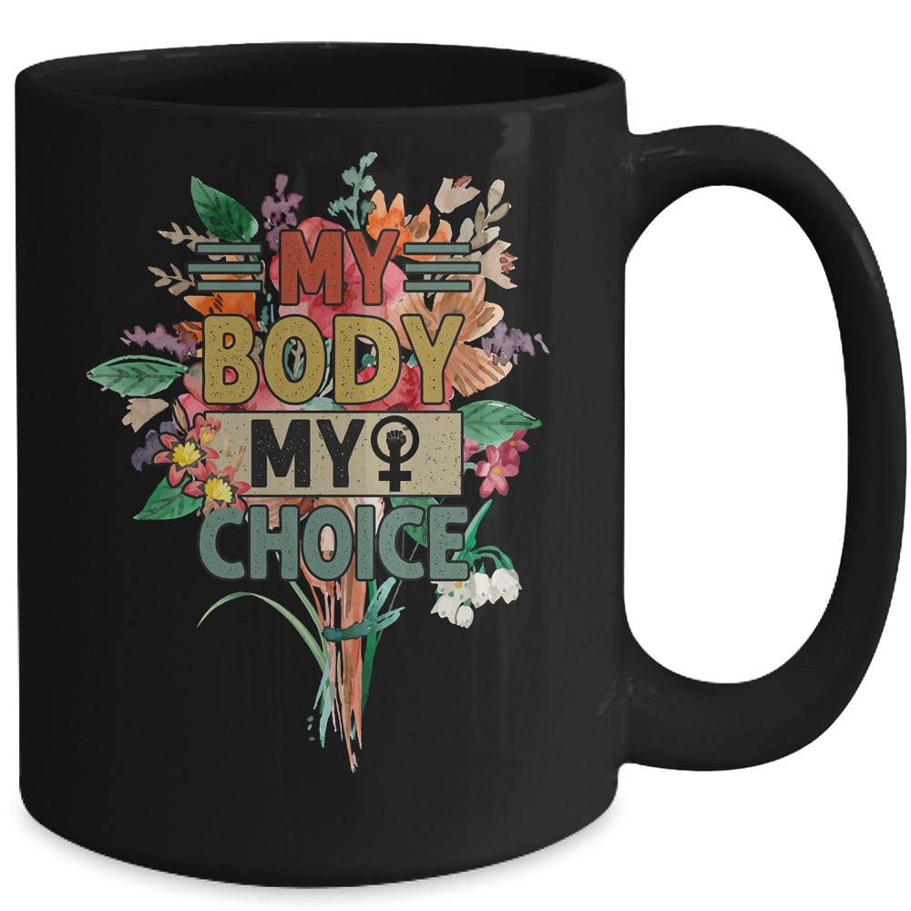 My Body Choice Uterus Business Women Mug | siriusteestore
