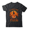 My Broom Broke So Now I Go Fishing Halloween Gift Shirt & Tank Top | siriusteestore