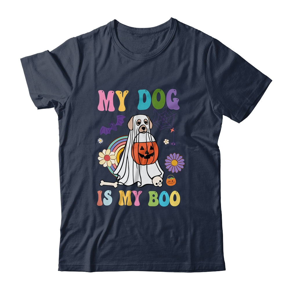 My Dog Is Boo Funny Dog Owner Boo Ghost Lover Halloween Boo Shirt & Hoodie | siriusteestore