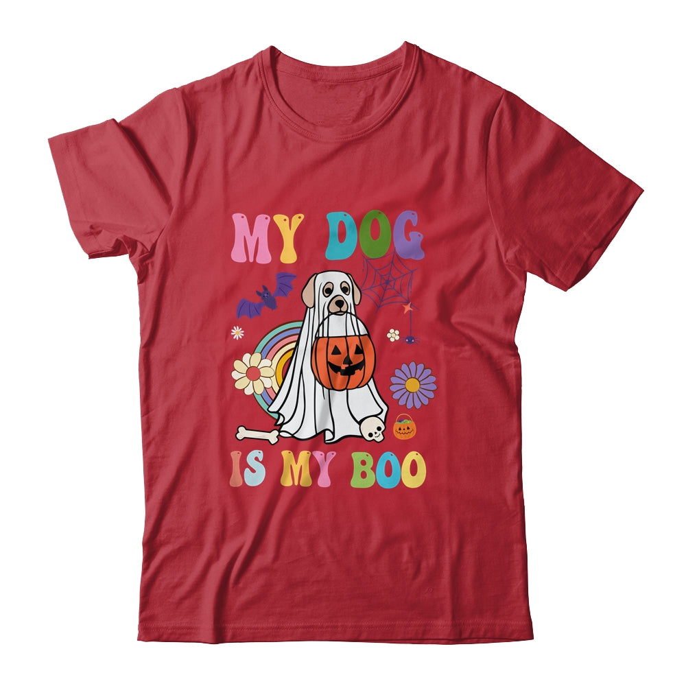 My Dog Is Boo Funny Dog Owner Boo Ghost Lover Halloween Boo Shirt & Hoodie | siriusteestore