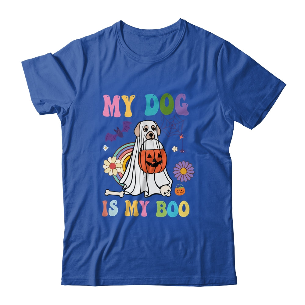 My Dog Is Boo Funny Dog Owner Boo Ghost Lover Halloween Boo Shirt & Hoodie | siriusteestore