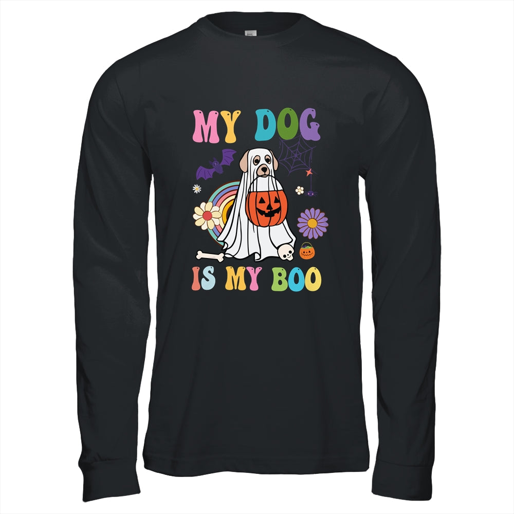 My Dog Is Boo Funny Dog Owner Boo Ghost Lover Halloween Boo Shirt & Hoodie | siriusteestore