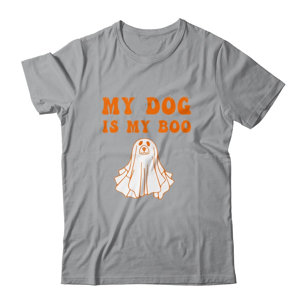 My Dog Is Boo Funny Dog Owner Boo Ghost Lover Halloween Shirt & Hoodie | siriusteestore