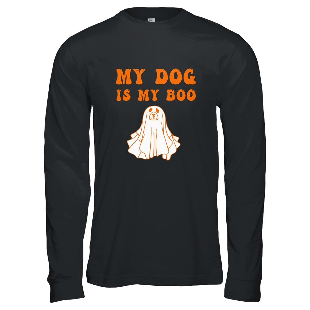 My Dog Is Boo Funny Dog Owner Boo Ghost Lover Halloween Shirt & Hoodie | siriusteestore