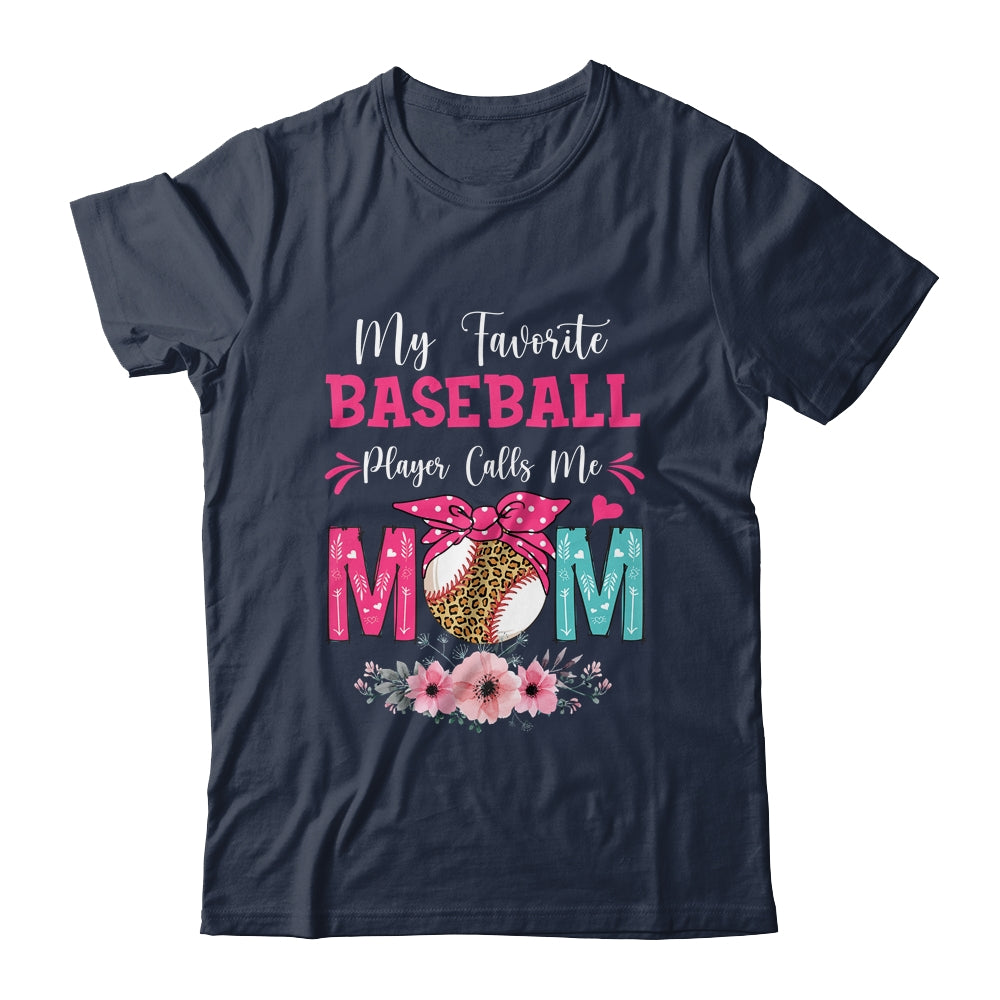 My Favorite Baseball Player Calls Me Mom Mothers Day Shirt & Tank Top | siriusteestore