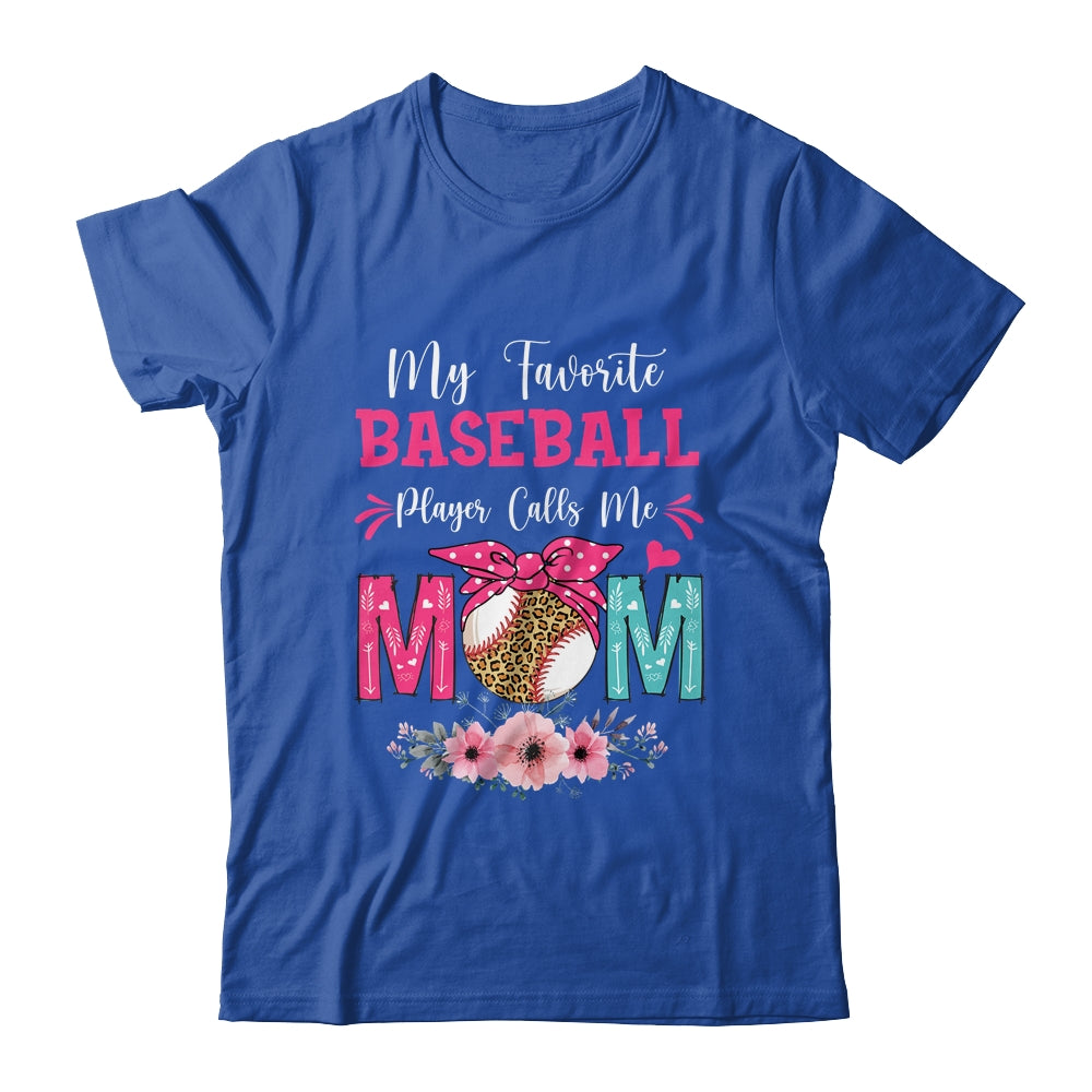 My Favorite Baseball Player Calls Me Mom Mothers Day Shirt & Tank Top | siriusteestore