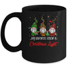 My Favorite Color Is Christmas Lights Gnomies Gnome Buffalo Mug | siriusteestore