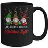 My Favorite Color Is Christmas Lights Gnomies Gnome Buffalo Mug | siriusteestore