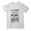 My Favorite People Call Me Auntie Mother's Day Floral Shirt & Tank Top | siriusteestore