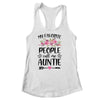 My Favorite People Call Me Auntie Mother's Day Floral Shirt & Tank Top | siriusteestore