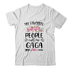 My Favorite People Call Me Gaga Mother's Day Floral Shirt & Tank Top | siriusteestore