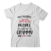 My Favorite People Call Me Grammy Mother's Day Floral Shirt & Tank Top | siriusteestore
