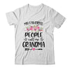 My Favorite People Call Me Grandma Mother's Day Floral Shirt & Tank Top | siriusteestore