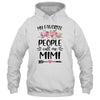 My Favorite People Call Me Mimi Mother's Day Floral Shirt & Tank Top | siriusteestore