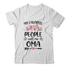 My Favorite People Call Me Oma Mother's Day Floral Shirt & Tank Top | siriusteestore
