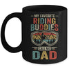 My Favorite Sledding Buddies Call Me Dad Fathers Day Mug | siriusteestore